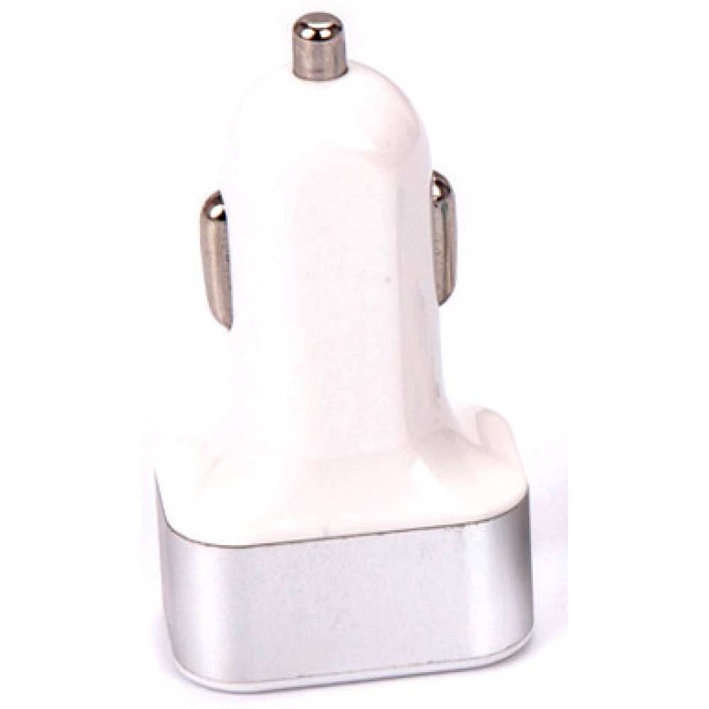Adaptateur de charge 3 ports pour allume cigare de voiture - Multiport 3x USB-A - Argent