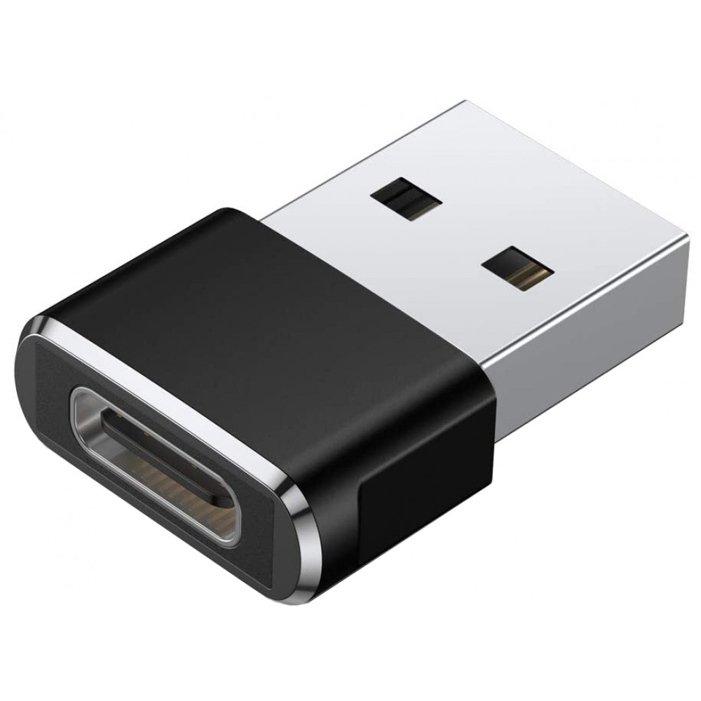 Adaptateur Micro USB vers USB Type-C Couleur Noir