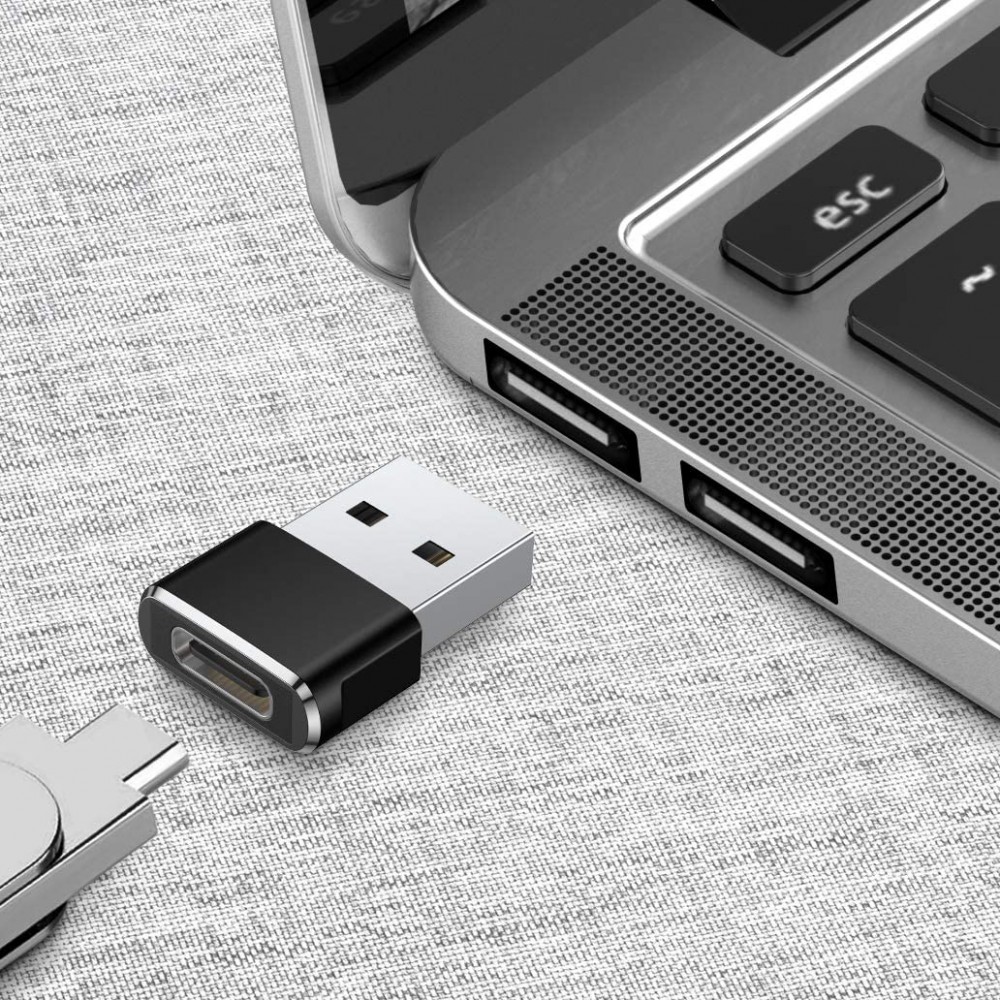 Adaptateur USB-C vers sortie audio et entrée micro mini jack