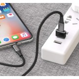 Adaptateur de chargeur / branchement - USB-C (entrée) vers USB-A (sortie) - Noir