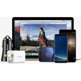 Baseus Mini USB-C zu USB-A Adapter kompakt schnellladefähig vielseitig - Schwarz