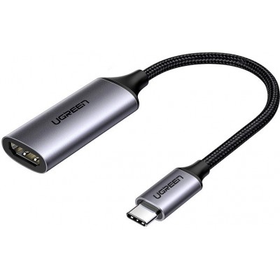 Adaptateur USB Type C vers HDMI 2.0 4K 60 Hz Thunderbolt 3 pour MacBook PC - Gris