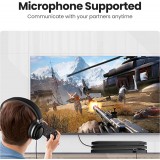 Adaptateur audio Ugreen CM383 pour écouteurs et haut-parleurs - Gris