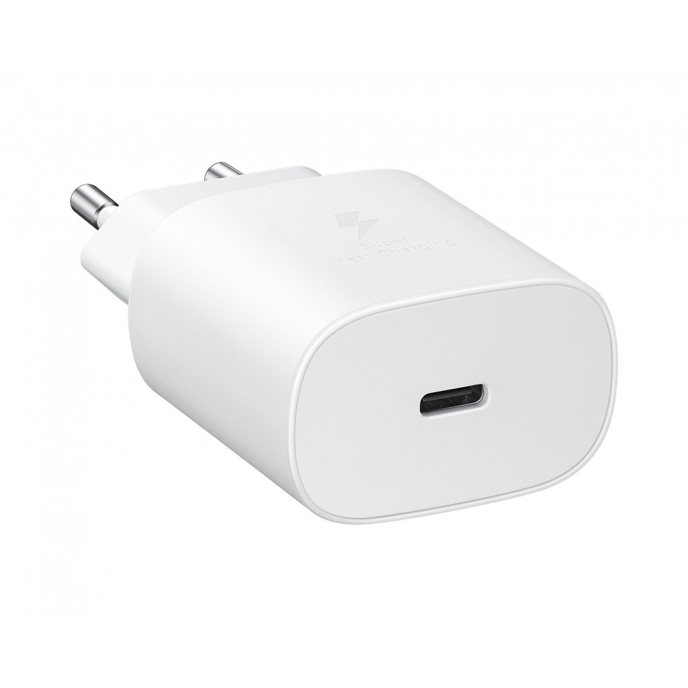 Adaptateur chargeur Samsung fast charging USB-C secteur Suisse 25W