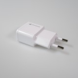 Ladegerät Netzadapter Doppel USB-A 10W PhoneLook - Weiss