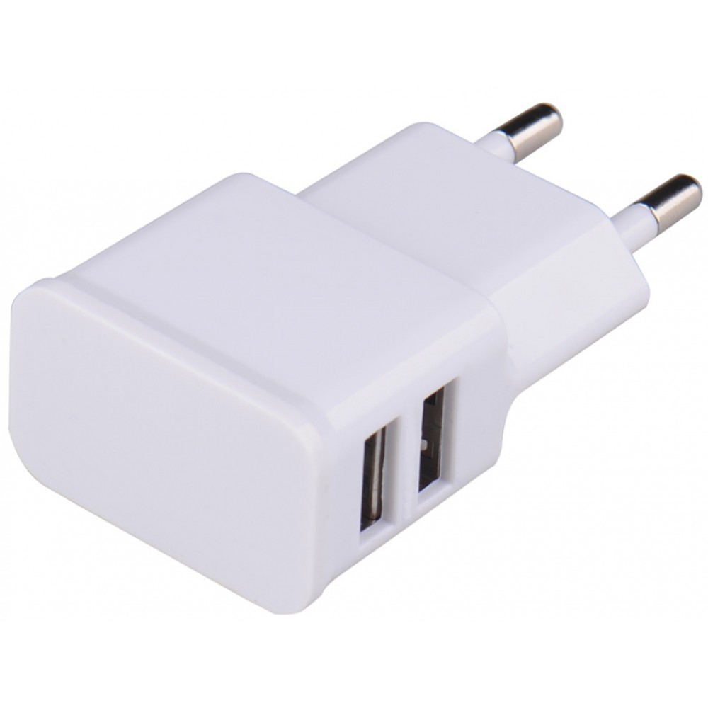 Adaptateur chargeur secteur double USB - Acheter sur PhoneLook