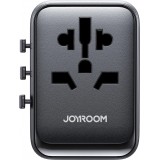 Adaptateur de Voyage Universel 17W Joyroom JR-TCW01 CH / EU / US / UK / JP / AU / CN - Noir