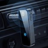 Adaptateur sans fil Bluetooth 5.0 double fonction émetteur récepteur audio jack 3,5 mm USB rechargeable - Noir