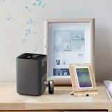 Adaptateur sans fil Bluetooth 5.0 double fonction émetteur récepteur audio jack 3,5 mm USB rechargeable - Noir