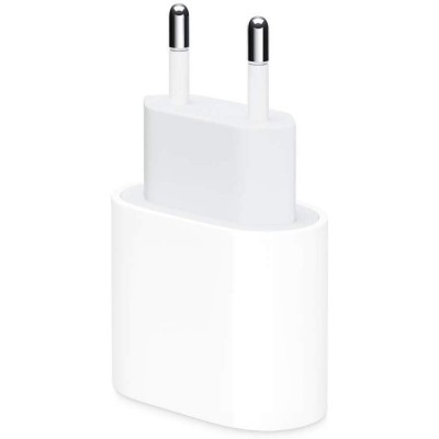 Adaptateur secteur Power Plug 20W USB-C iOS & Android - Blanc