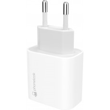 Adaptateur secteur USB-C 30W - Chargeur prise de charge Fast Charge - PhoneLook - Blanc