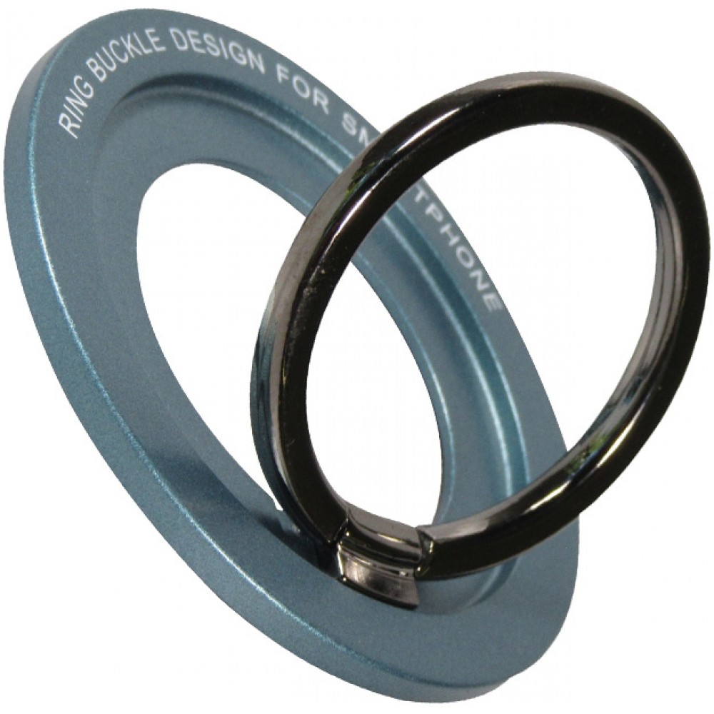Unterstützungs Ring Magnetisch aus Aluminium mit Magsafe Unterstützung - Blau