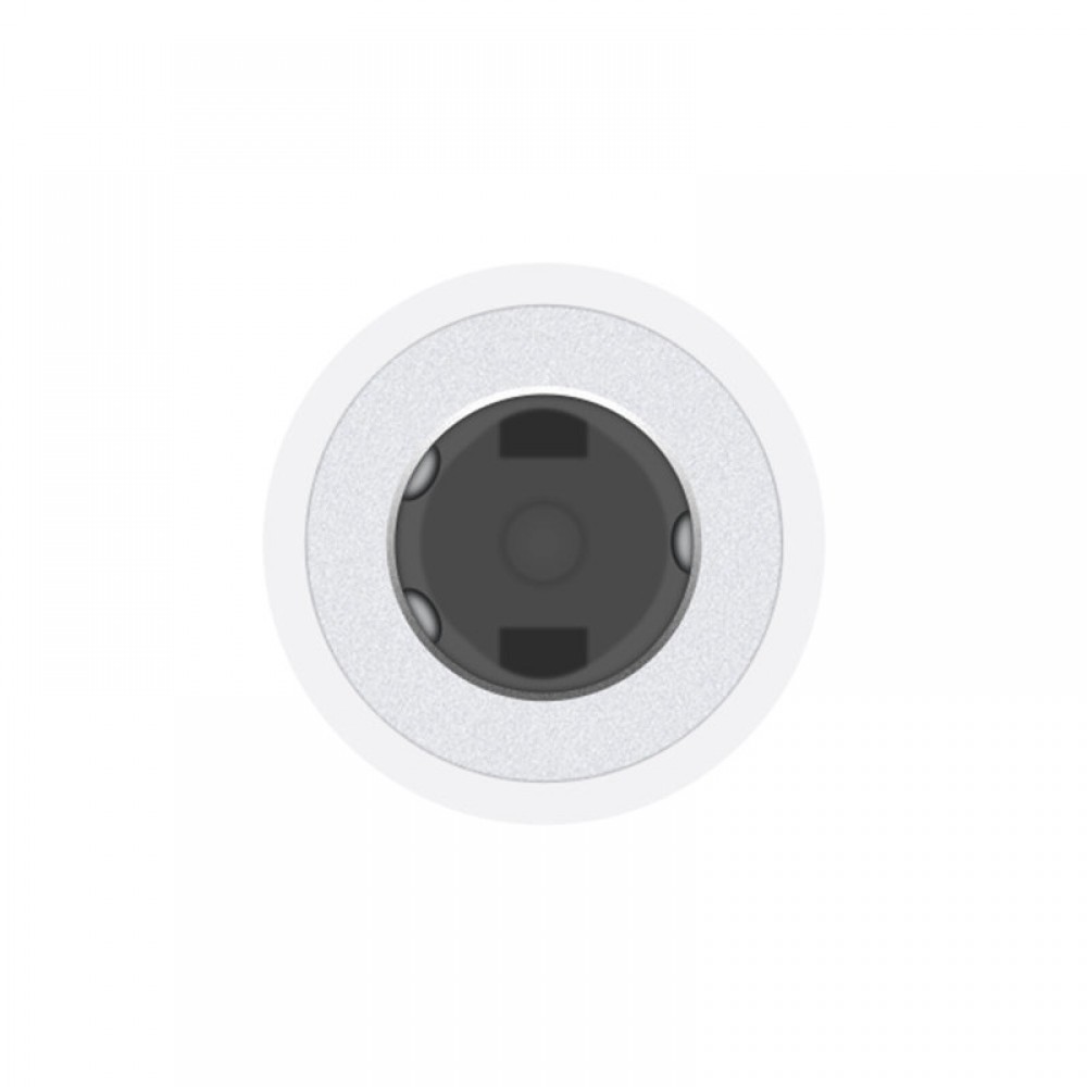 Apple Lightning vers mini-jack 3.5mm adaptateur MMX62ZM/A - Blanc