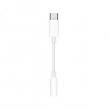 Apple original Audio Adapter AUX 3.5mm zu USB-C für iPhone und iPads - Weiss