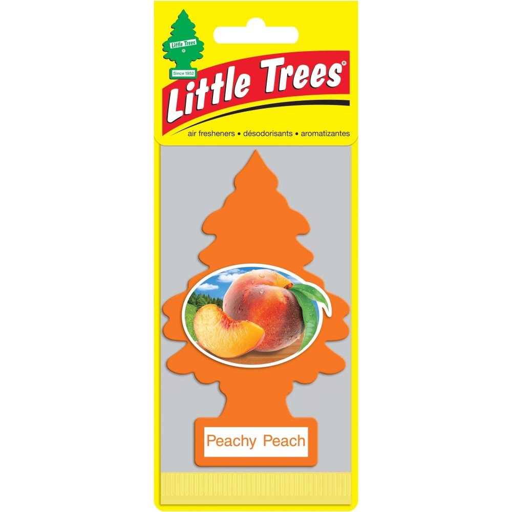 Arbre sent-bon désodorisant voiture anti-odeur - Peachy Peach