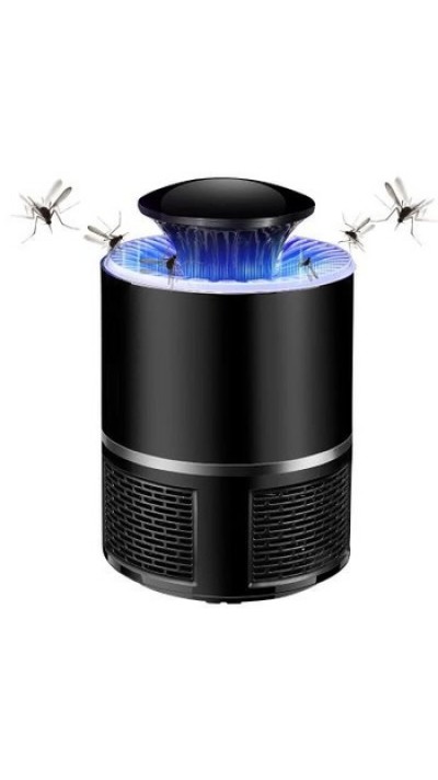Aspirateur-moustiques Lampe USB High-Tech avec ondes LED nanométrique - Noir