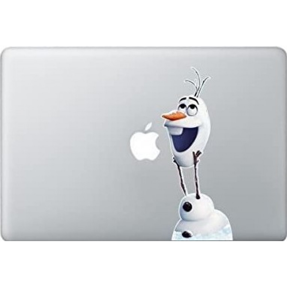 MacBook Aufkleber - Happy Olaf
