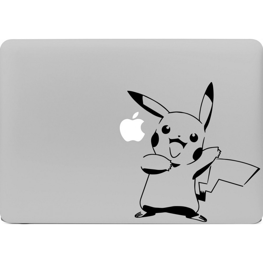 Autocollant MacBook - Happy Pikachu - Acheter sur PhoneLook