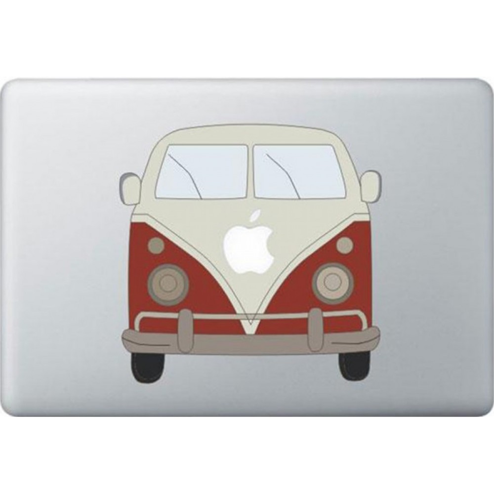 Autocollant MacBook - Hippie Bus