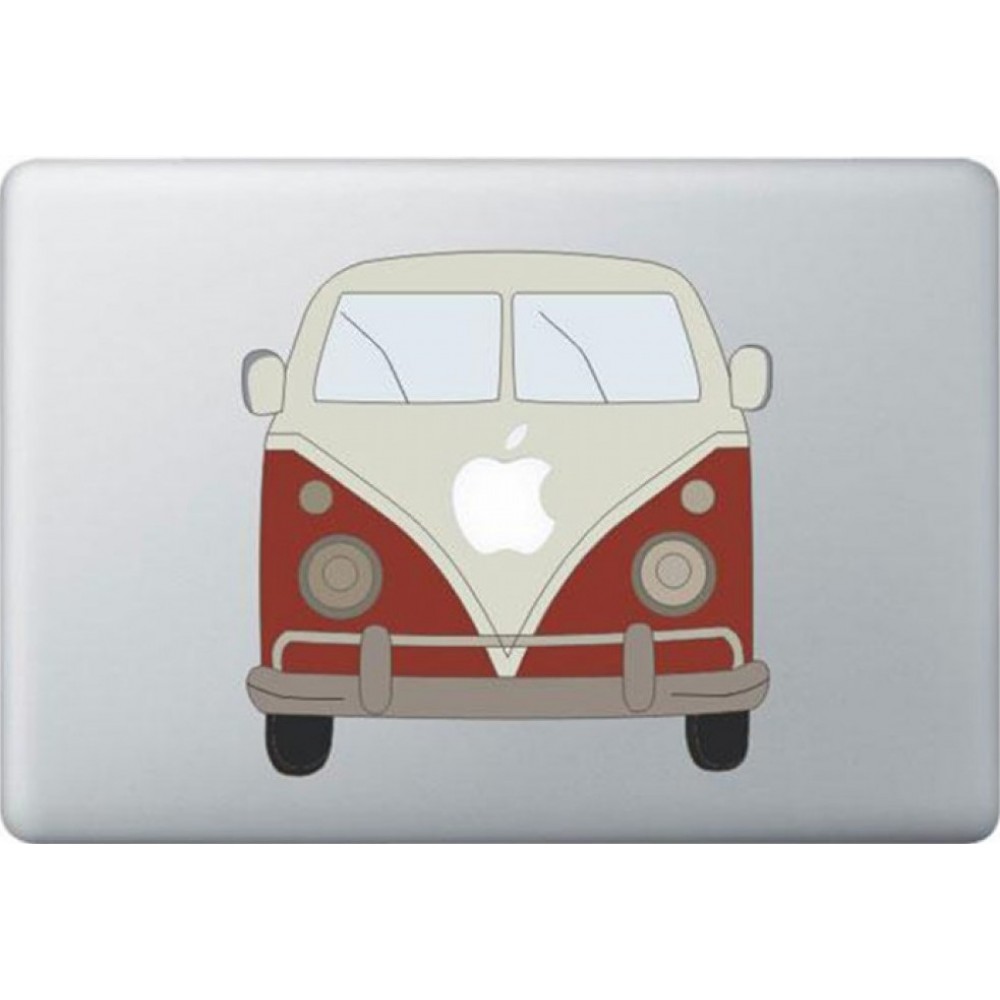 Autocollant MacBook - Hippie Bus