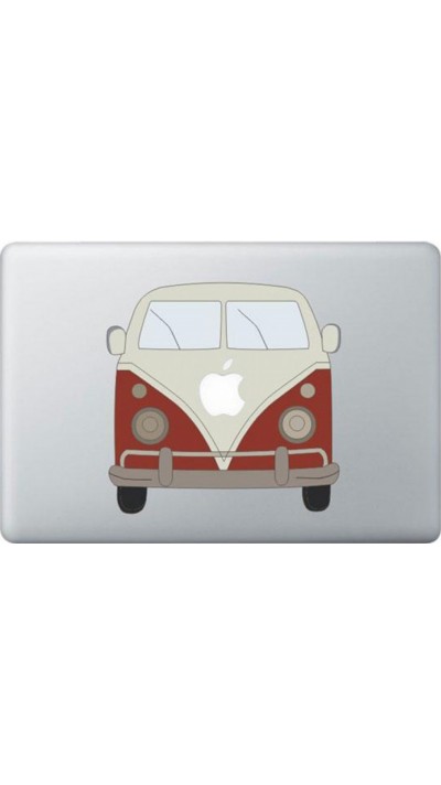 MacBook Aufkleber - Hippie Bus