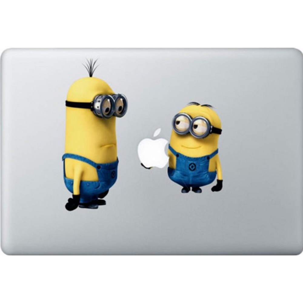 Sticker Les Minions pour MacBook 