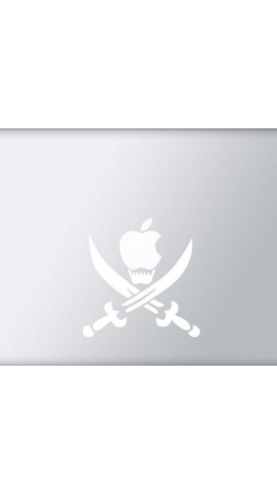 Autocollant MacBook - Pirate Flag