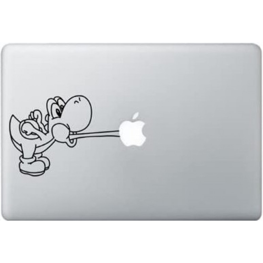 Autocollant MacBook - Yoshi 
