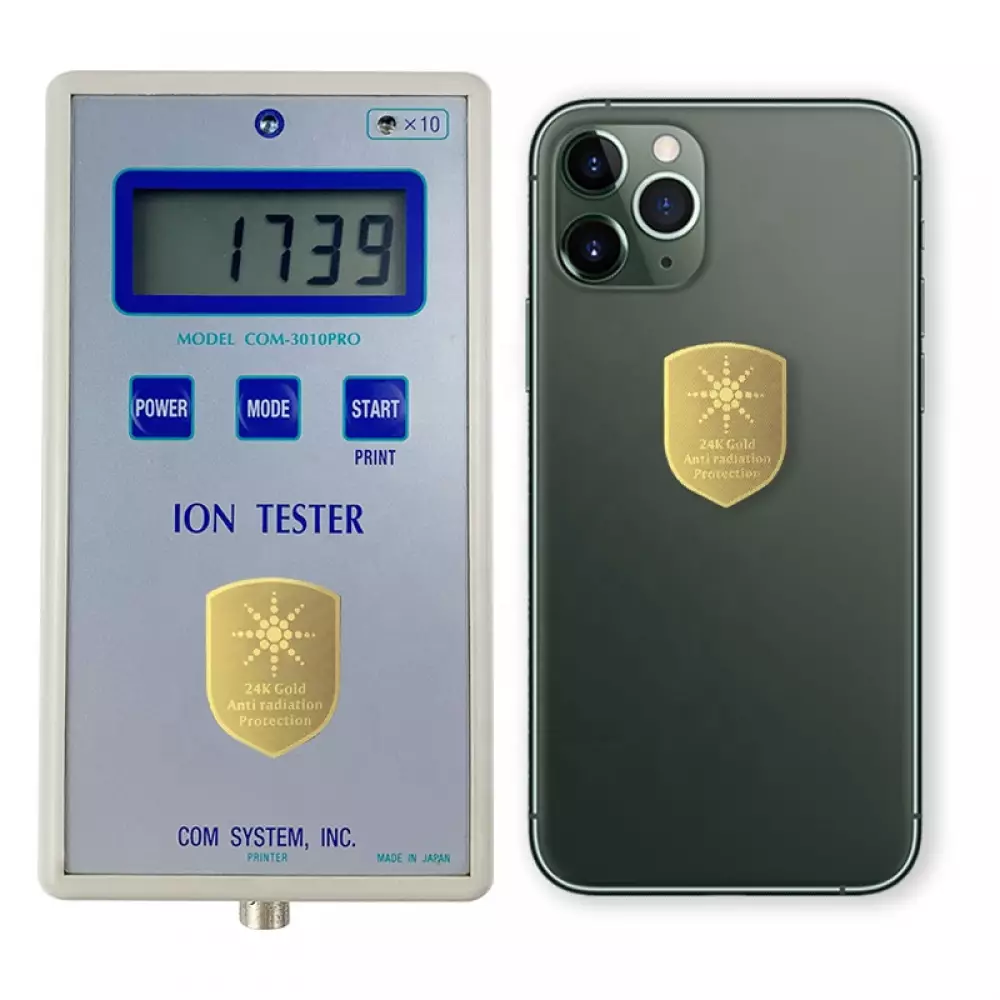 Aufkleber CAMAZ Anti-Strahlen EMF Elektromagnetische Strahlung Blocker Sticker - Gold