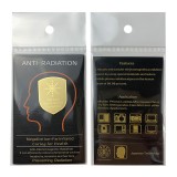 Aufkleber CAMAZ Anti-Strahlen EMF Elektromagnetische Strahlung Blocker Sticker - Gold