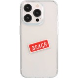 Sticker Aufkleber für Handy/Tablet/Computer 3D gestickt - BEACH
