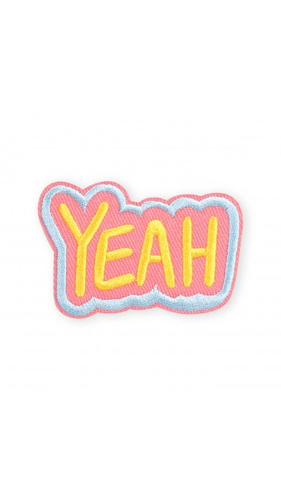 Autocollant sticker pour téléphone/tablette/ordinateur brodé en 3D - Big Yeah