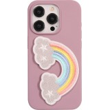 Autocollant sticker pour téléphone/tablette/ordinateur brodé en 3D - Big rainbow