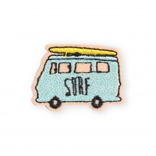 Autocollant sticker pour téléphone/tablette/ordinateur brodé en 3D - Bus surf