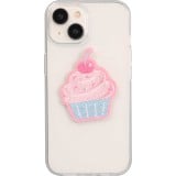 Sticker Aufkleber für Handy/Tablet/Computer 3D gestickt - Cupcake