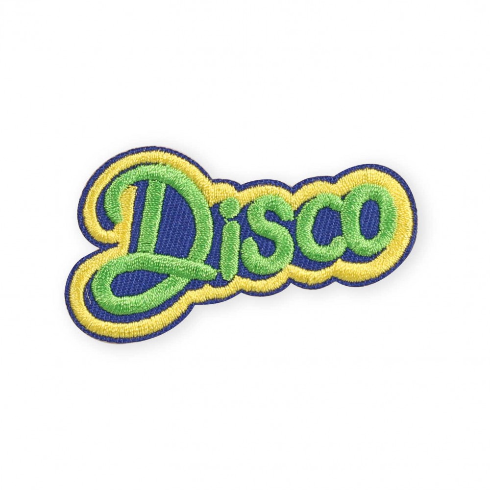 Autocollant sticker pour téléphone/tablette/ordinateur brodé en 3D - Disco