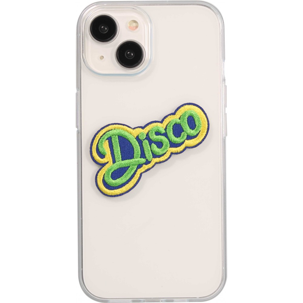 Autocollant sticker pour téléphone/tablette/ordinateur brodé en 3D - Disco