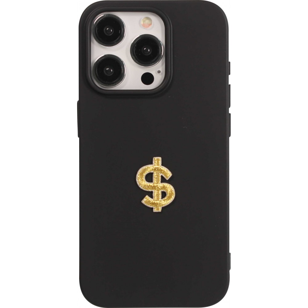 Autocollant sticker pour téléphone/tablette/ordinateur brodé en 3D - Dollar sign