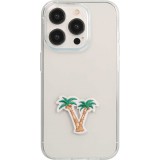 Sticker Aufkleber für Handy/Tablet/Computer 3D gestickt - Double Palmtrees