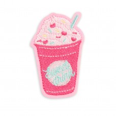 Autocollant sticker pour téléphone/tablette/ordinateur brodé en 3D - Freezing drink