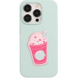 Autocollant sticker pour téléphone/tablette/ordinateur brodé en 3D - Freezing drink