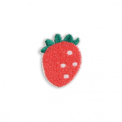 Autocollant sticker pour t&eacute;l&eacute;phone/tablette/ordinateur brod&eacute; en 3D - Fresh Strawberry