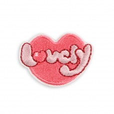 Autocollant sticker pour téléphone/tablette/ordinateur brodé en 3D - Heart Lucky