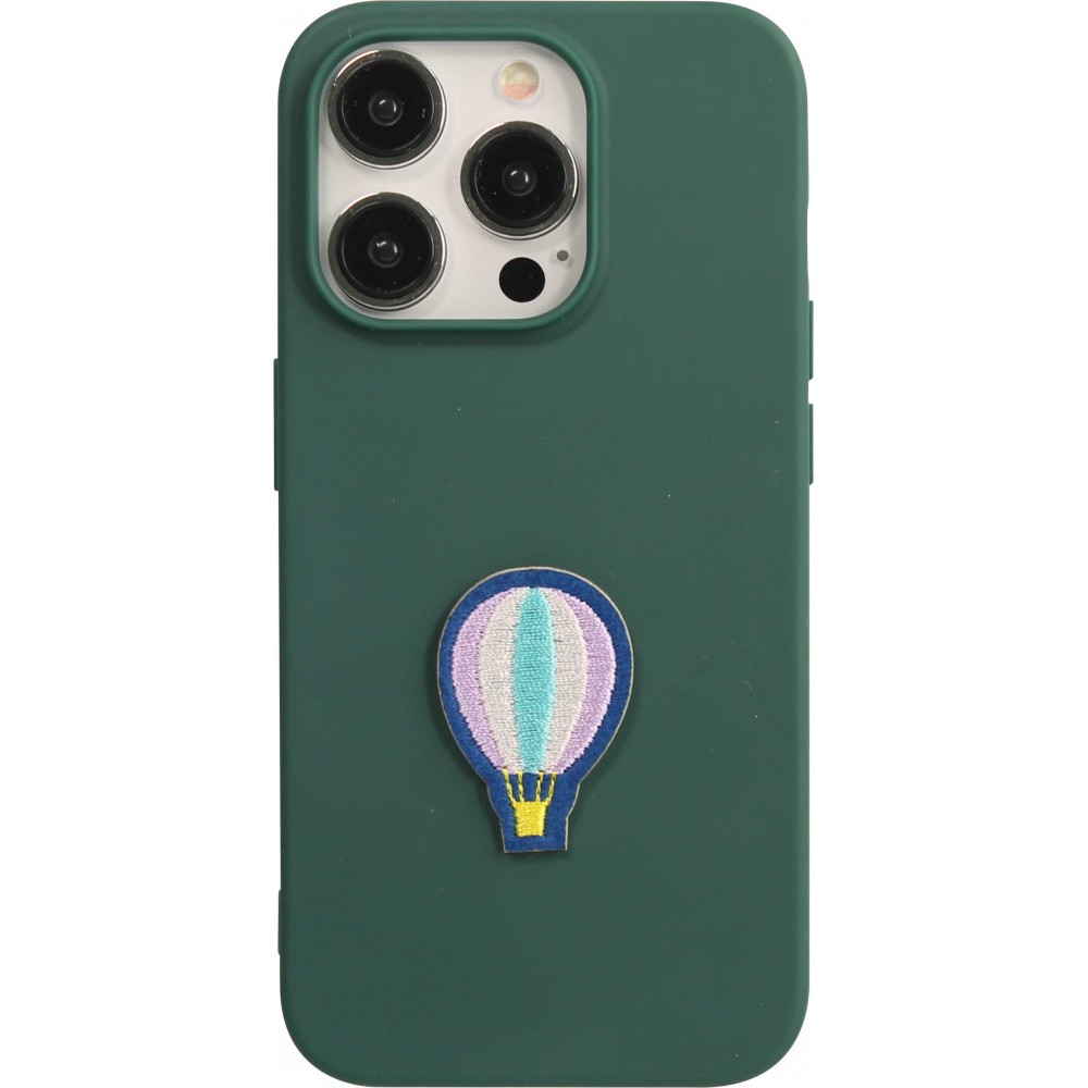 Autocollant sticker pour téléphone/tablette/ordinateur brodé en 3D - Hot Air Balloon