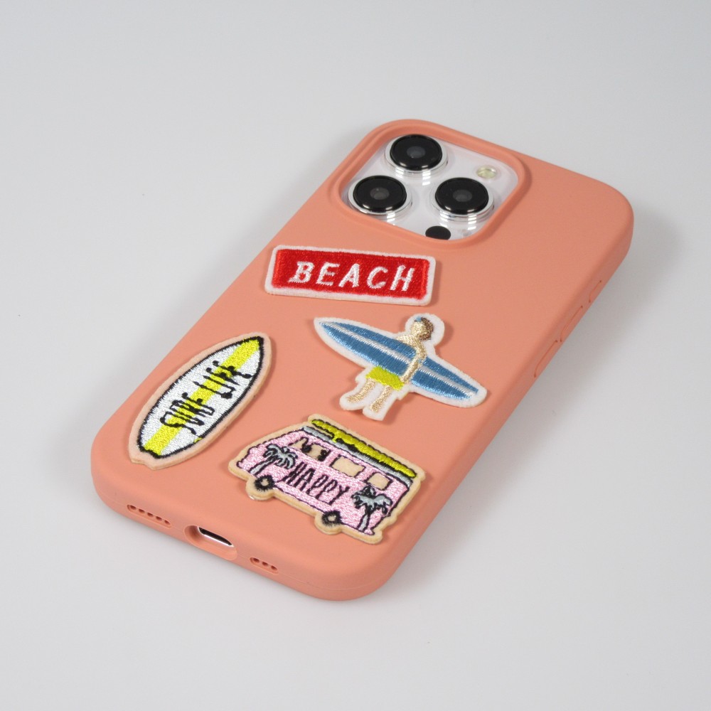 Autocollant sticker pour téléphone/tablette/ordinateur brodé en 3D - Ice cream Aloha