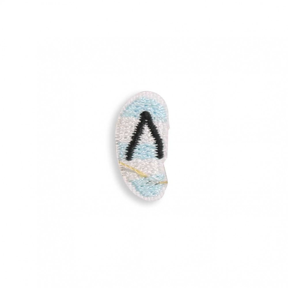 Autocollant sticker pour téléphone/tablette/ordinateur brodé en 3D - Left Flip-Flop