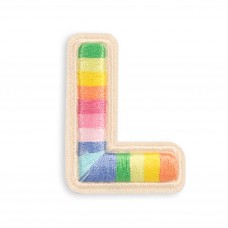 Sticker Aufkleber für Handy/Tablet/Computer 3D gestickt - Lettre L