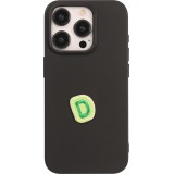 Autocollant sticker pour téléphone/tablette/ordinateur brodé en 3D - Lettre Mini D