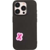 Autocollant sticker pour téléphone/tablette/ordinateur brodé en 3D - Lettre Mini X