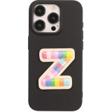 Autocollant sticker pour téléphone/tablette/ordinateur brodé en 3D - Lettre Z